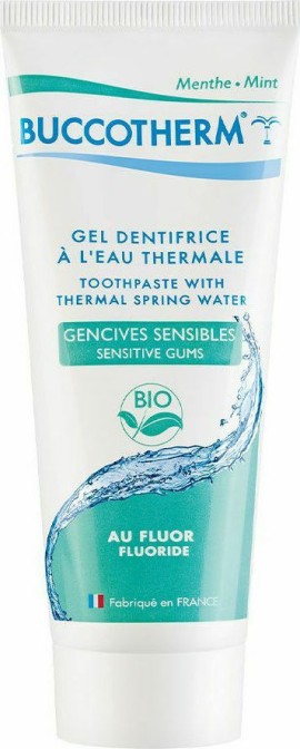Buccotherm Sensitive Gums Organic Toothpaste with Fluoride 75ml