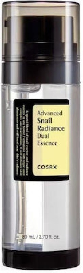 Cosrx Advanced Snail Radiance Dual Essence Ενυδατική Κρέμα Προσώπου με Έκκριμα Σαλιγκαριού 80ml