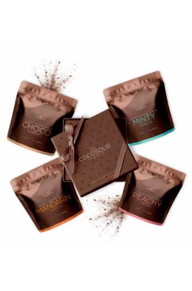 Cocosolis LUXURY Coffee Scrub Box 280g, Πολυτελές κουτί με 4 Φυσικά bio scrubs