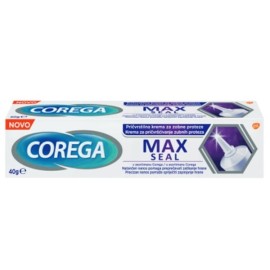 Corega Max Seal Cream Στερεωτική κρέμα οδοντοστοιχίας, 40 gr