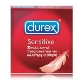 Durex Sensitive, 3 Τεμάχια          