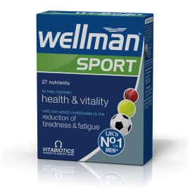 Vitabiotics Wellman Sport, 30 ταμπλέτες