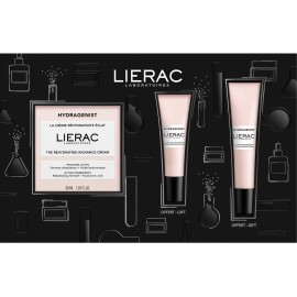 Lierac Xmas Promo Hydragenist The Rehydrating Radiance Cream 50ml & The Rehydrating Eye Care 7.5ml &