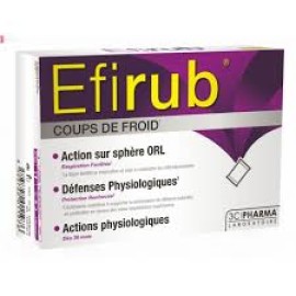 3C Pharma Efirub Για Τη Θεραπεία Των Κρυολογημάτων , 8 Sachets
