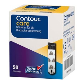 Ascensia Contour Care Ταινίες Μέτρησης Σακχάρου, 50τεμ