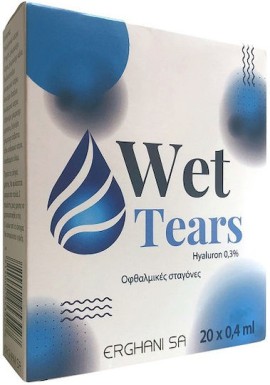 Wet Tears Hyaluron 0,3% Eye Drops 20x0.4ml