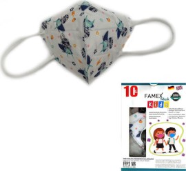 Famex Poli Kids FFP2 Particle Filtering Mask Astrokid 10pcs