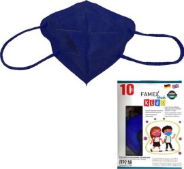 Famex Poli Kids FFP2 Particle Filtering Mask Blue 10pcs