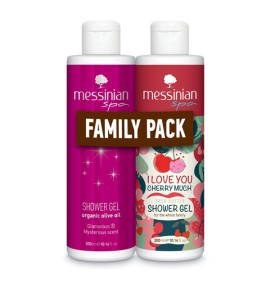Messinian Spa Glamorous Showergel 300ml + I Love You Cherry Showergel 300ml