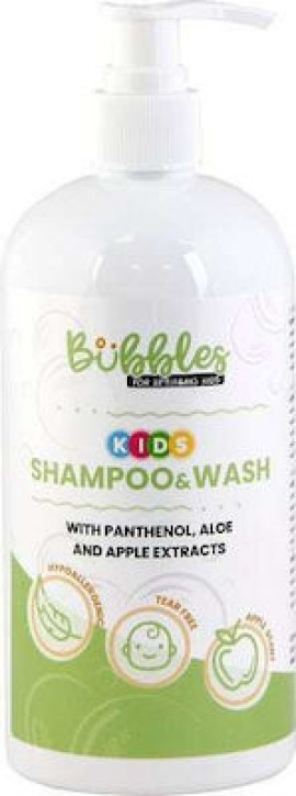 Beauty Jar Bubble Baby & Kids Shampoo & Wash 500ml