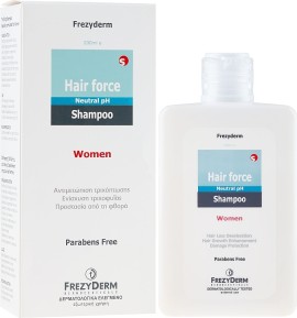 Frezyderm Hair Force Women Σαμπουάν για Όλους τους Τύπους Μαλλιών 200 & 100ml