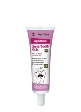 Frezyderm SensiTeeth Aphthae Gel Καταπραϋντικό Επουλωτικό Gel για Άφθες και Στοματικά Έλκη , 25 ml