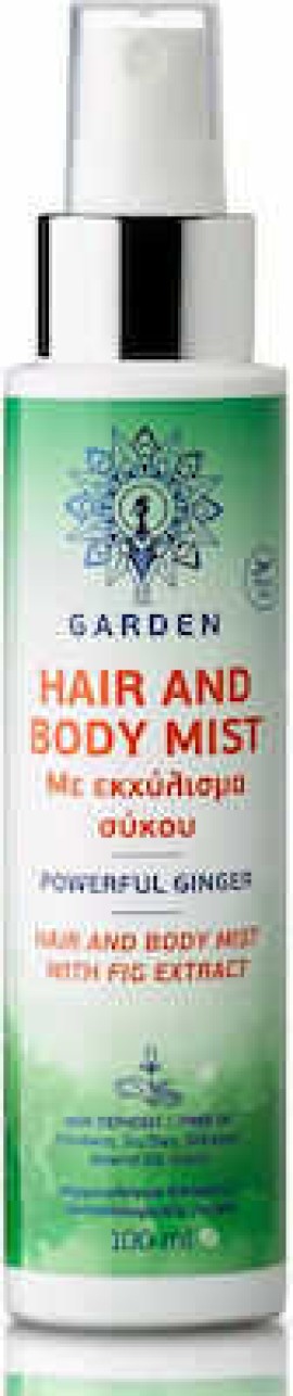 Garden Hair & Body Mist Powerful Ginger, 100ml