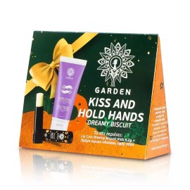 Garden Kiss & Hold Hands Πακέτο Lip Care Biscuit Kids, 5.2gr & Κρέμα Χεριών Πλούσιας Υφής, 30ml