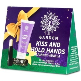 Garden Kiss & Hold Hands Set Glamour Vanilla Lip Care 5,2gr & Κρέμα Χεριών Πλούσιας Υφής 30ml