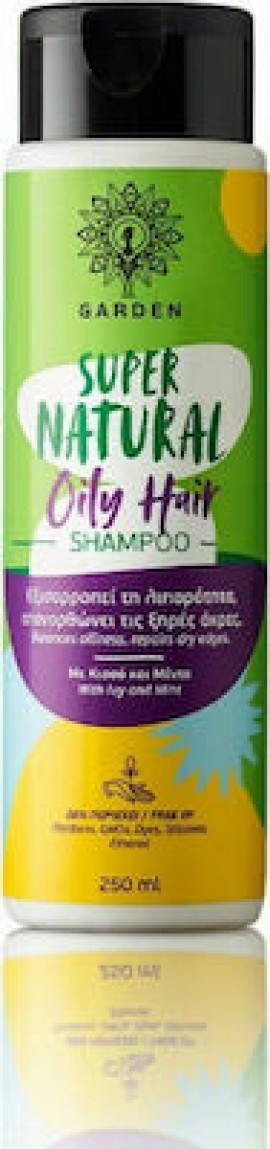 Garden Super Natural Oily Hair Shampoo 250ml