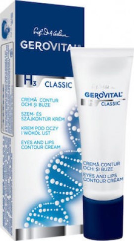 Gerovital H3 Classic Eyes & Lips Contour Cream 15ml