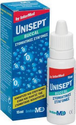 Intermed Unisept Buccal (Oromucosal) Drops, 15 Ml