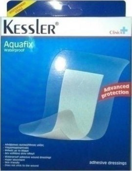 Kessler Aquafix Αδιάβροχες Αυτοκόλλητες Γάζες 10x10cm , 5 Τεμάχια