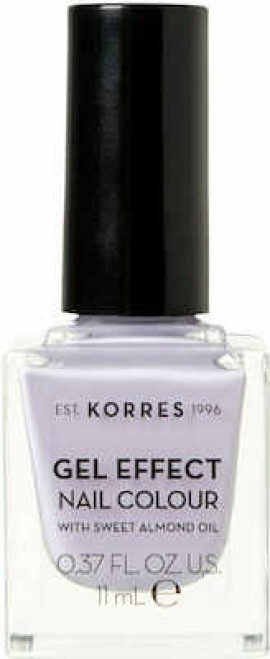 Korres Βερνίκι Νυχιών Με Αμυγδαλέλαιο Gel Effect Colour No.78 Lilac Moon 11ml 