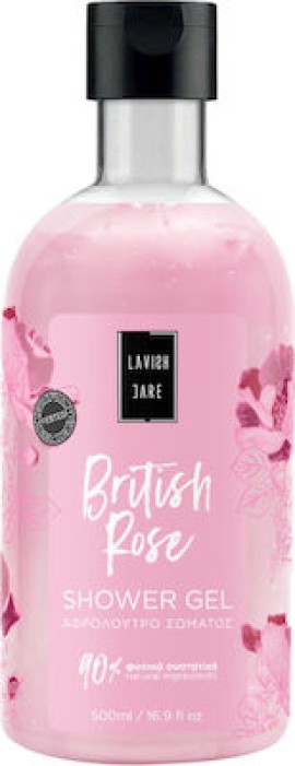 Lavish Care British Rose Shower Gel 500ml