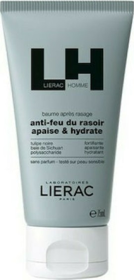 Lierac Homme Apres Rasage After Shave Balm Για Μετά το Ξύρισμα 75ml