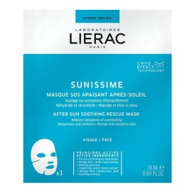 Lierac Sunissime After Sun Soothing Rescue Mask Μάσκα Προσώπου με Άμεση Καταπραϋντική Δράση για Μετά