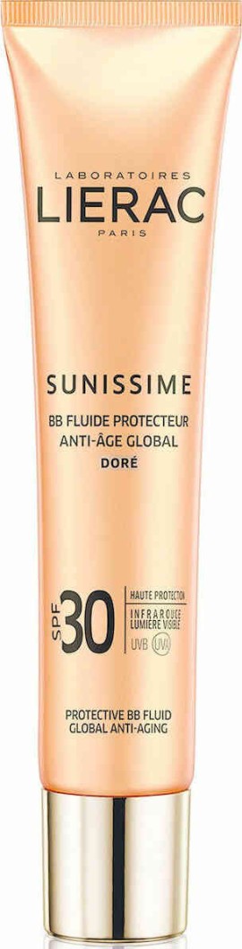 Lierac Sunissime BB Fluid Anti Age Global SPF30+ Golden ,40ml