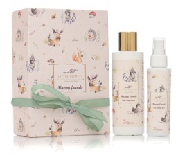 Little Secrets Christmas Gift Box Happy Friends: Body Kids Cream 200ml & Body Kids Mist 100ml