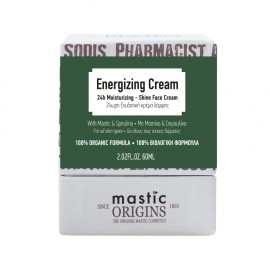 Mastic Origins Energizing Cream 24ωρη Ενυδατική Κρέμα Λάμψης 60ml