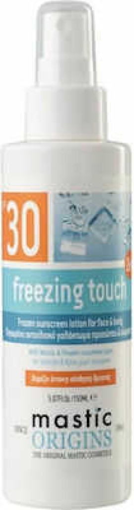 Mastic Origins Freezing Touch Παγωμένου Αντιηλιακό Γαλάκτωμα Προσώπου & Σώματος SPF 30, 150 ml