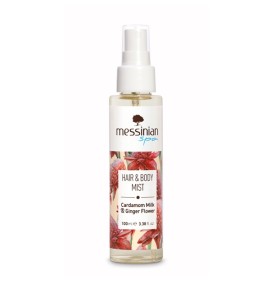 Messinian Spa Hair & Body Mist Cardamom Milk & Ginger Flower, 100ml