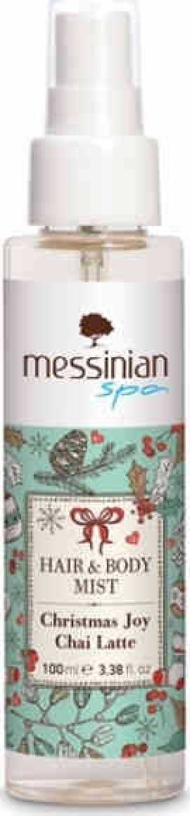 Messinian Spa Hair & Body Mist Christmas Joy Chai Latte 100ml