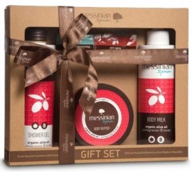 Messinian Spa Promo Pomegranate & Honey Shower Gel 300ml + Body Butter 250ml + Body Milk 300ml 