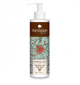 Messinian Spa Shower Gel Christmas Joy Chai Latte 300ml