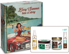 Messinian Spa Vintage Box Ecolife Tropical Vibes (coconut mist 100ml, body yogurt 250ml, coconut oil