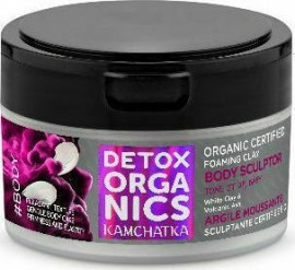 Natura Siberica Detox Organics Kam-Chat-Ka αφρώδης πάστα με άργιλο για σμίλευση σώματος, 200 ml