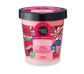 Natura Siberica Organic Shop Body Desserts Sweet Lollipop Smoothing Body Scrub 450ml