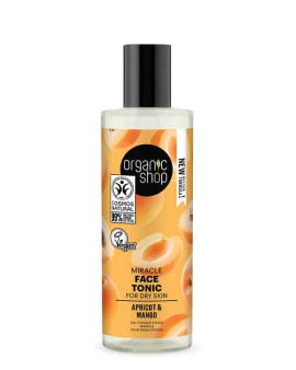 Natura Siberica Organic Shop Miracle Face Tonic for Dry Skin Apricot & Mango, 150ml