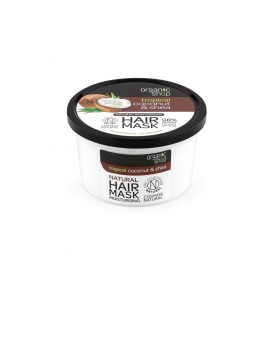 Natura Siberica Organic Shop Natural Hair Mask Tropical Coconut & Shea, 250ml