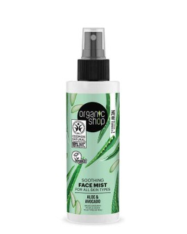 Natura Siberica Organic Shop Soothing Face Mist for All Skin Types Aloe & Avocado, 150ml