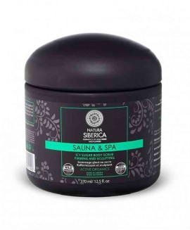 Natura Siberica Sauna & Spa Icy Sugar Body Scrub Slimming, Παγωμένο Scrub για Αδυνάτισμα, 370 ml