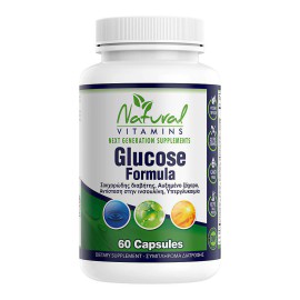 Natural Vitamins Glucose Formula, 60 Caps