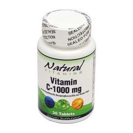 Natural Vitamins Vitamin C 1000mg,30tabs