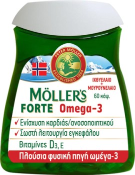 Natures Plus Mollers Forte Omega-3 60 κάψουλες