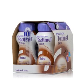 Nutricia Fortimel Extra Υπερπρωτεϊνικό Ρόφημα με γεύση Σοκολάτα , 4 χ 200 ml