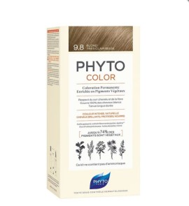 Phyto Phytocolor Μόνιμη Βαφή No9.8 Very Light Beige Blonde Ξανθό Πολύ Ανοιχτό Μπεζ, 50ml
