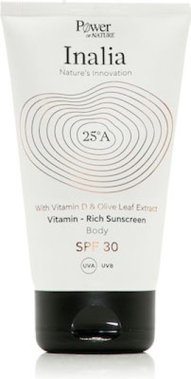 Power Health Inalia Vitamin-Rich Sunscreen Body SPF30 Αντηλιακή Κρέμα Σώματος 150ml