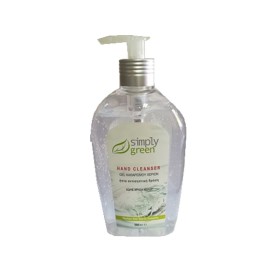 Simply Green Αντισηπτικό Gel Χεριών Με Αντλία 500ml Με 70% Αιθυλική Αλκοόλη