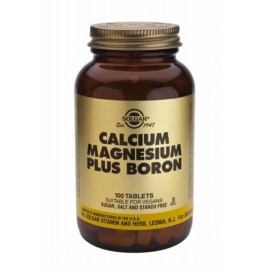 Solgar Calcium Magnesium plus Boron 100 Tablets